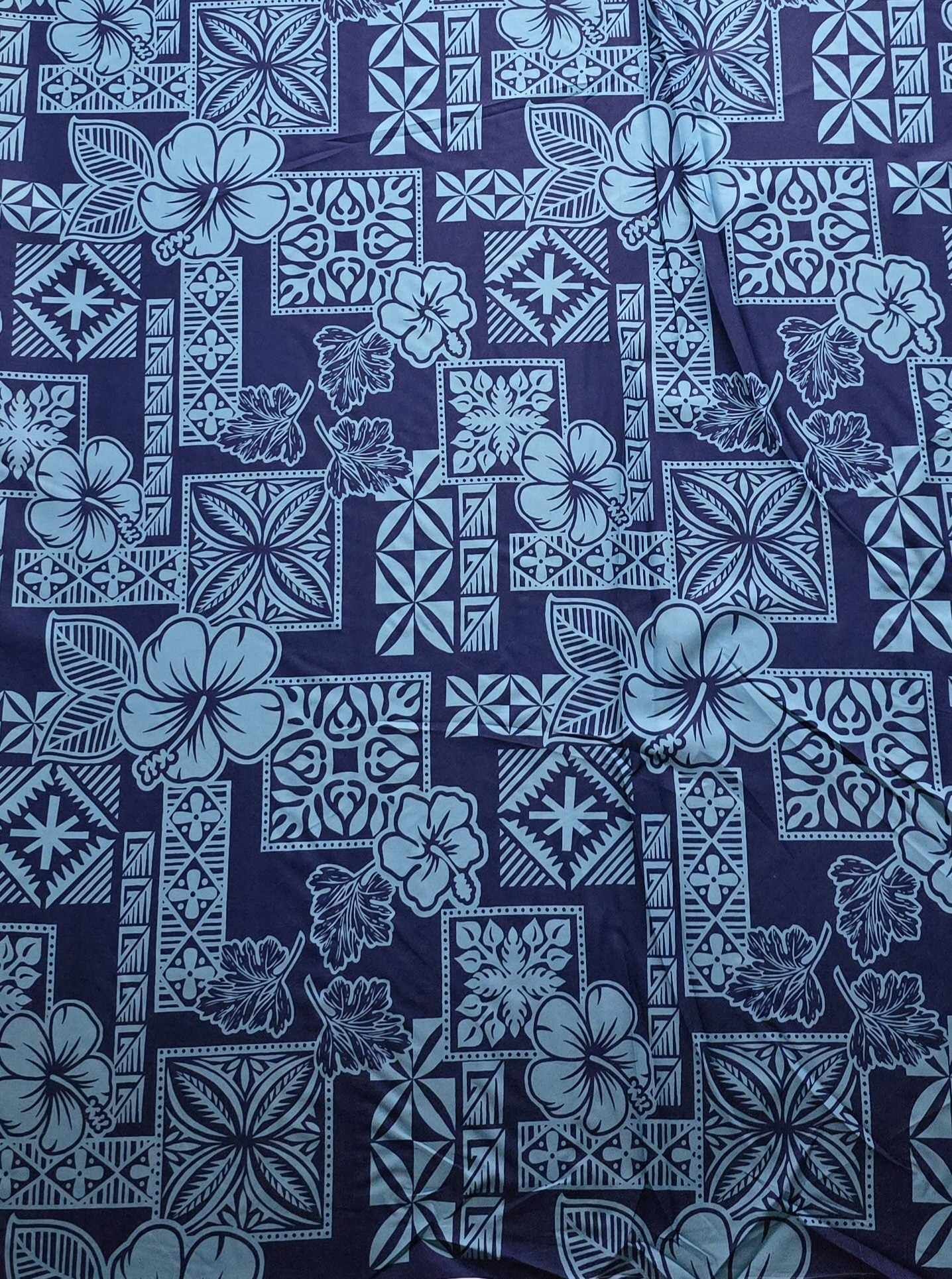 Polyester MiniMatt 1.1meters wide Fabric - Blue