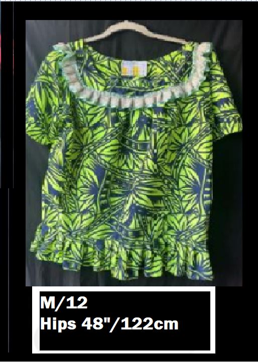 Island Blouse - Green