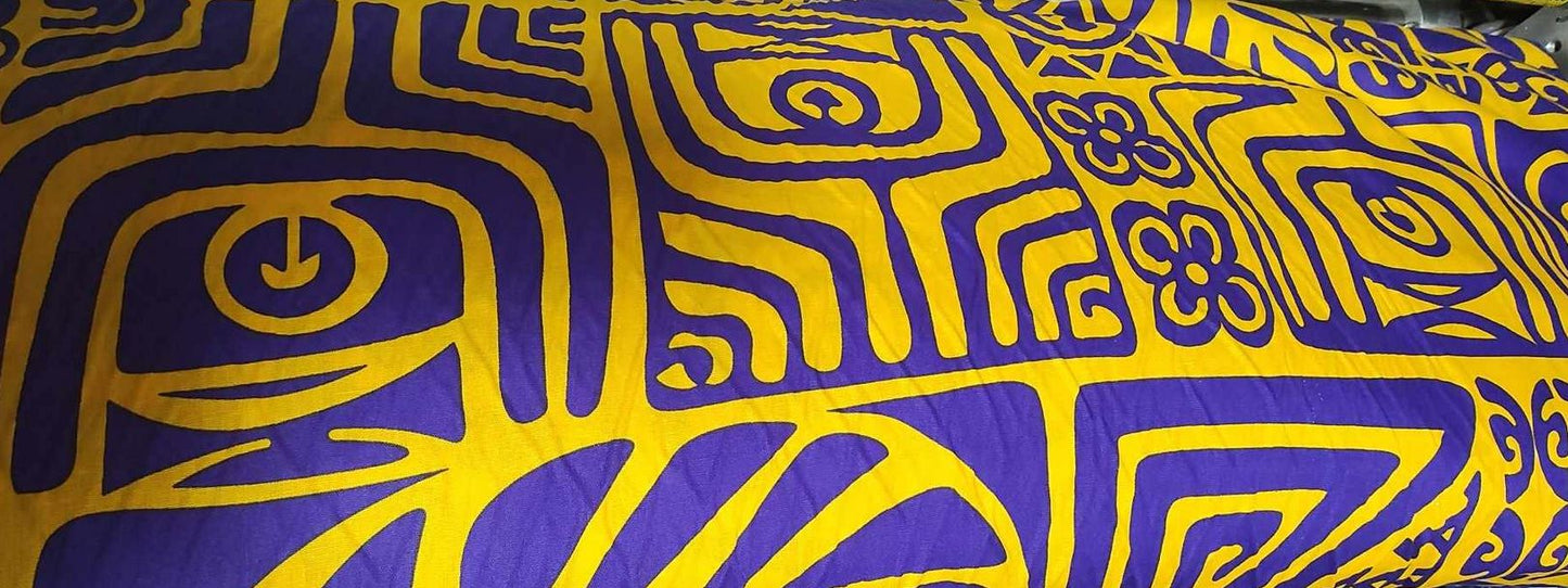 Cotton 1.1meters wide 50m Tapa Print