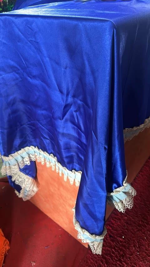 Tablecloth from $50 3meters length x 1.4meters wide Ready Made Satin/Lace